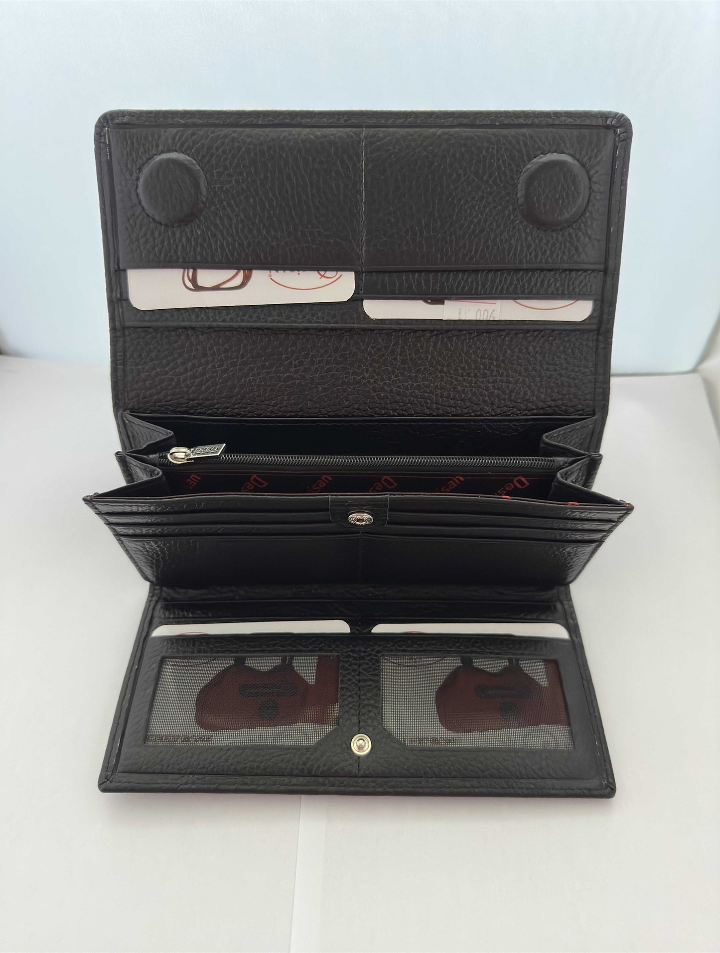 Classic Black Leather Wallet