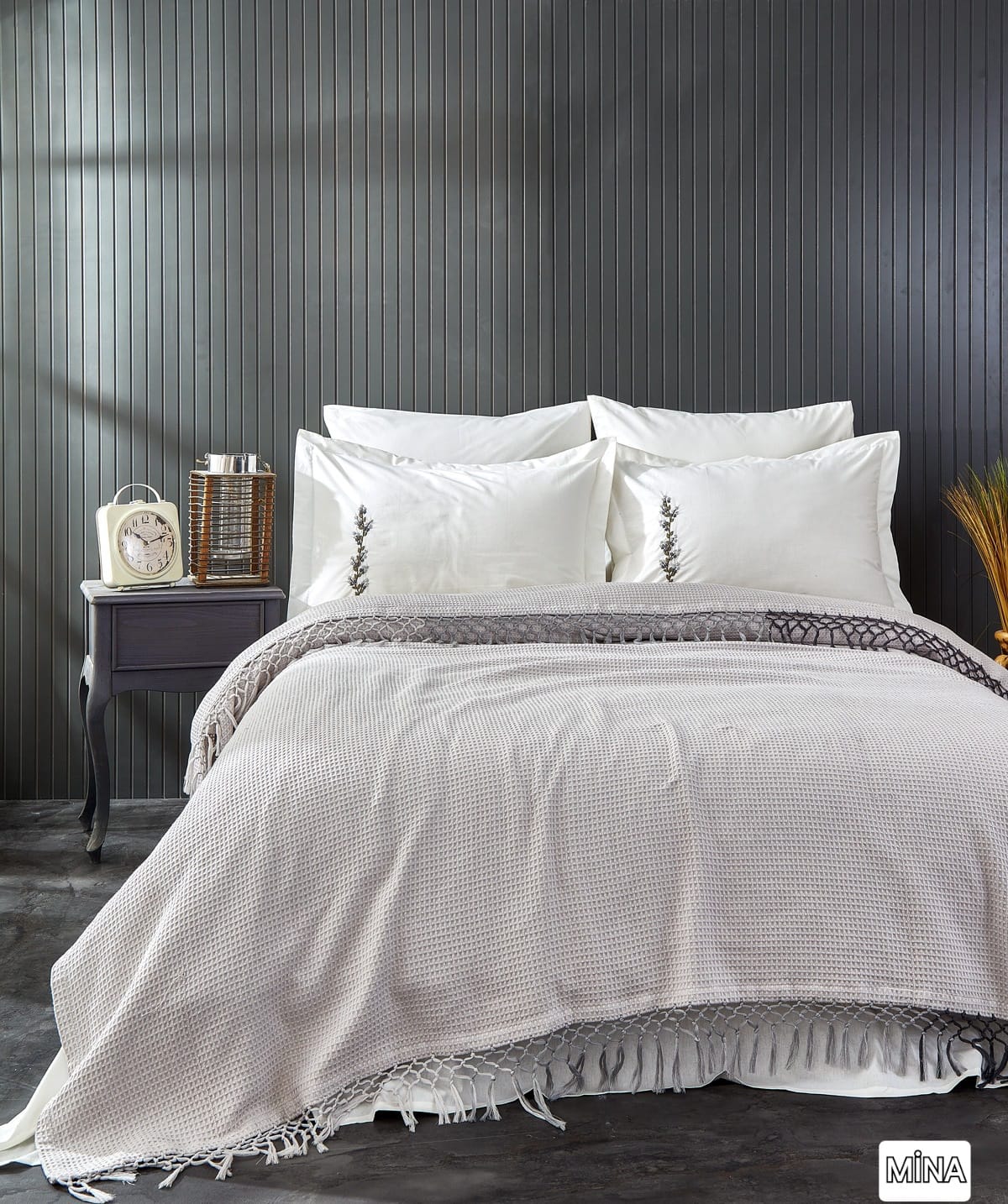 Grey Bedding Set