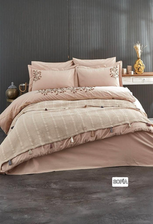 Beige Bedding Set